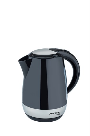 Awox Solid Siyah Kettle